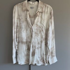 RailsTie-Dye Satin Blouse